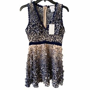 Foxiedox Ombré Fit & Flare Mini Dress